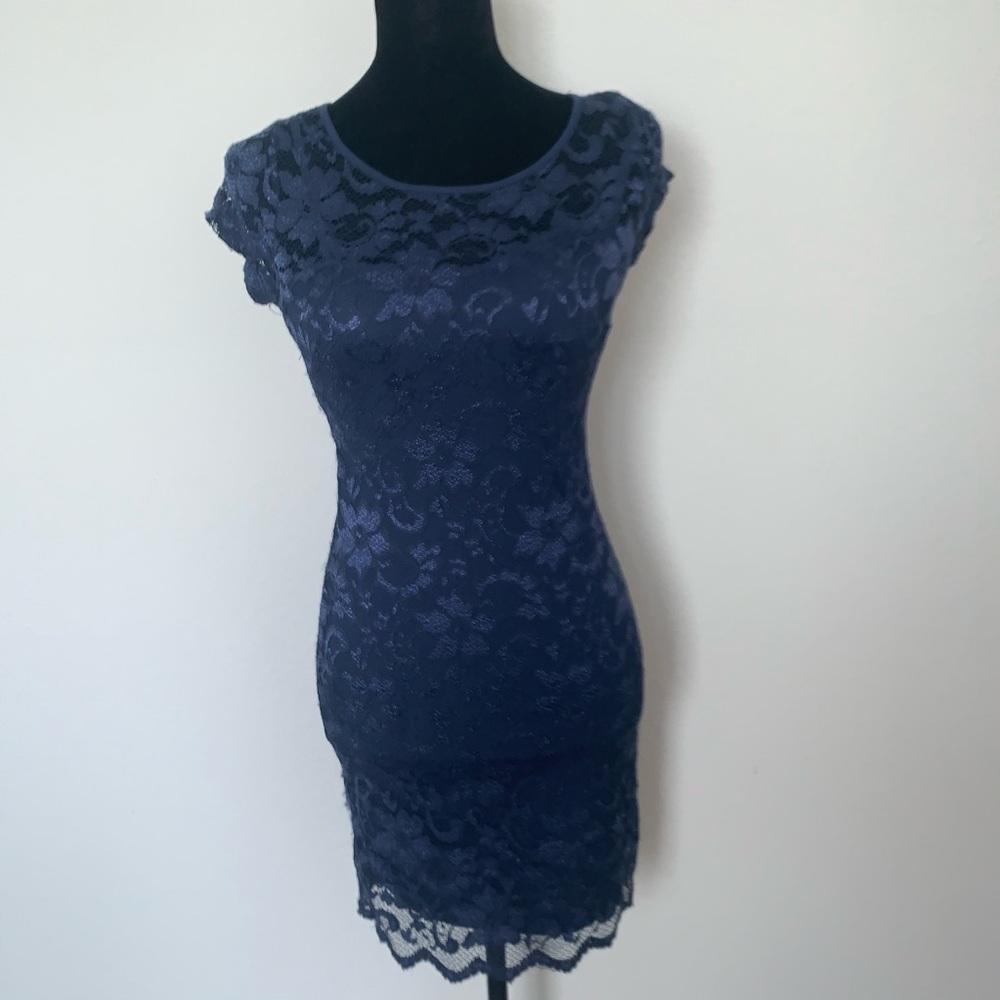 COPY - Blue body con dress